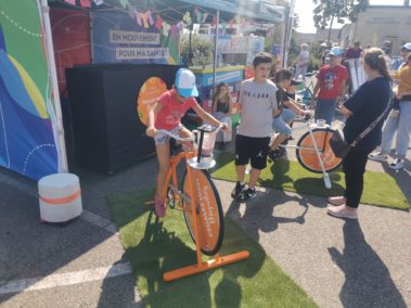 Location vélo à smoothie