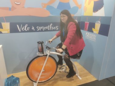 Location vélo à smoothie